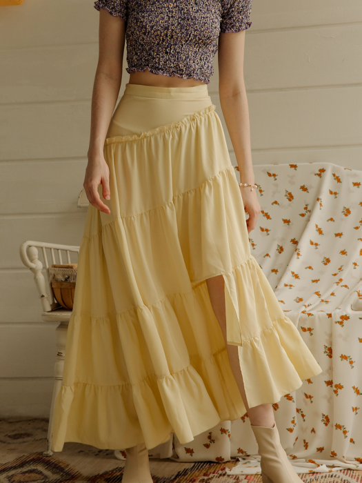 Tiered silhouette wendy skirt