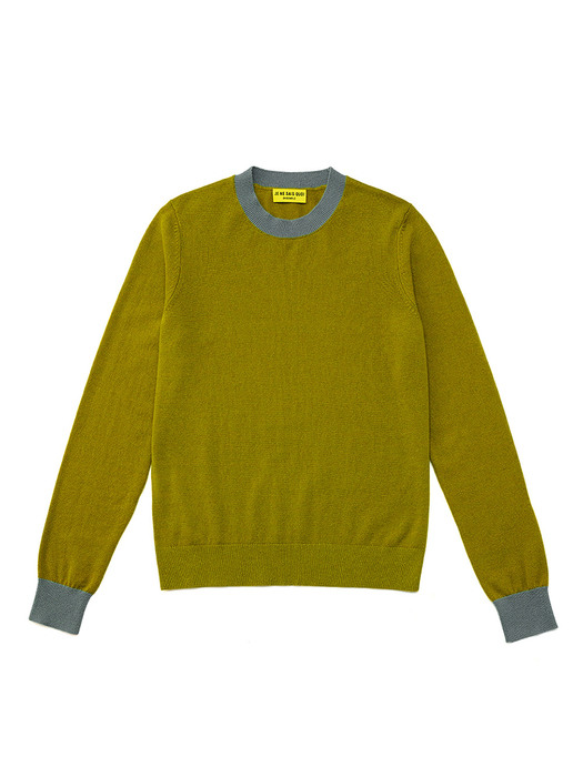 KONTRA PULLOVER_OLIVE&ASH