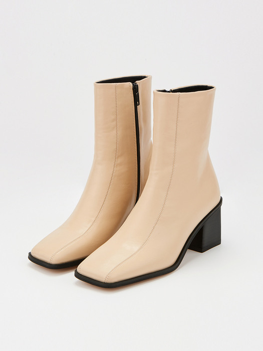 Line Heel Boots (3color)