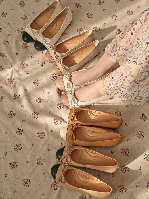 1452 Vivian  Ribbon Flat-5color