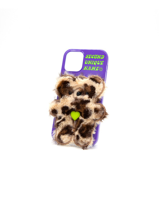 SUN CASE LEOPARD FUR BEAR PURPLE