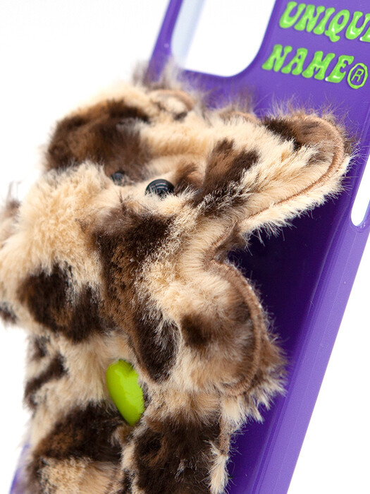 SUN CASE LEOPARD FUR BEAR PURPLE