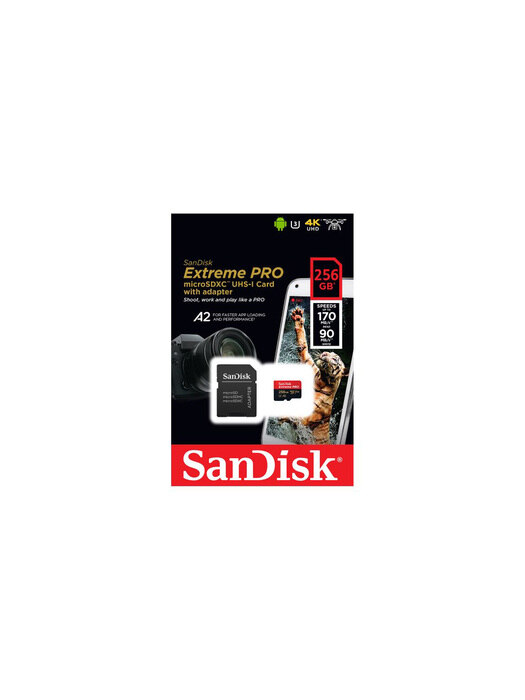 [공식인증] 샌디스크 Extreme PRO microSD Card (170MB/s) 256GB