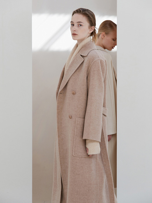 CLASSIC DOUBLE TAILORED HANDMADE LONG COAT