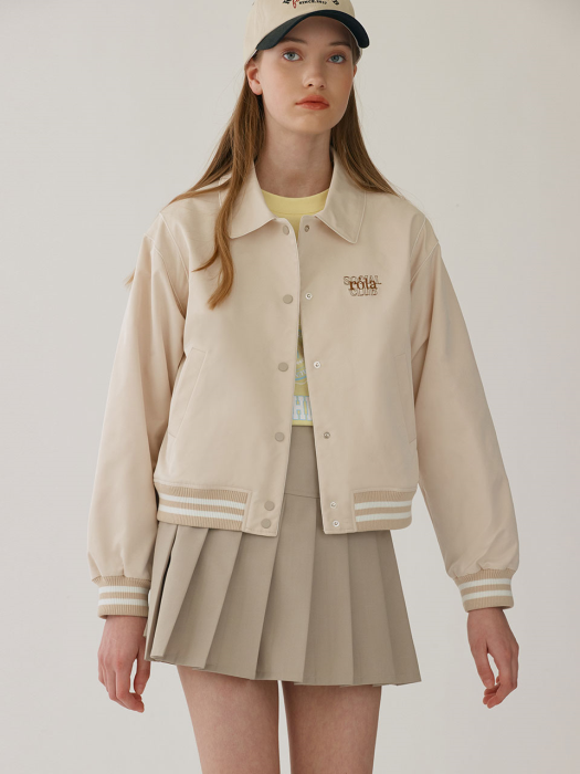 ROLA SOCIAL CLUB TRUCKER JACKET BEIGE