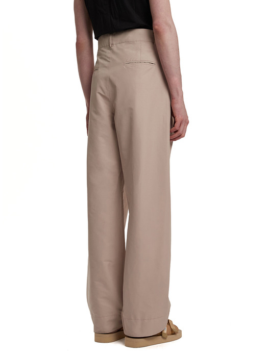 Wide-Leg Trousers_Beige