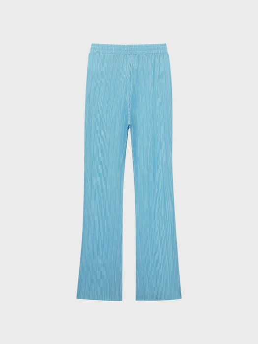 Pleats Pants - Light Blue