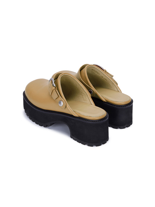 70S CLOGS_camel plain