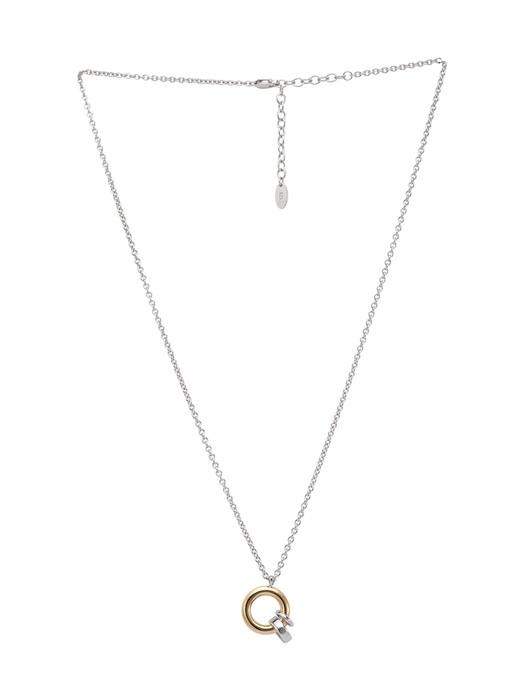 [Silver 925] circle pendant necklace
