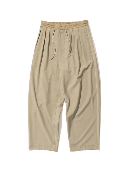 molesey band trouser beige