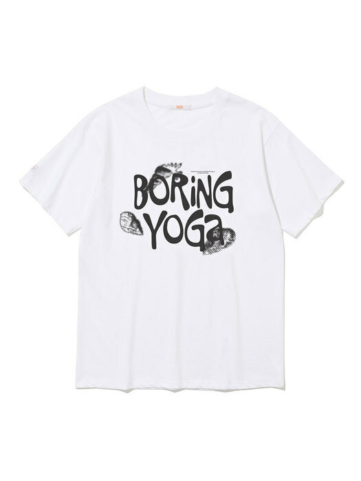 BORiNG YOGa T-shirt [WHITE]