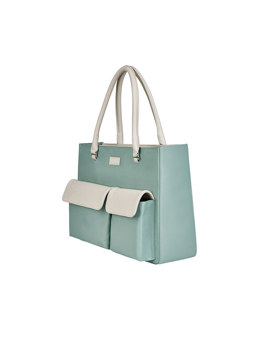 TWO POCKET BAG(MINT CREAM)