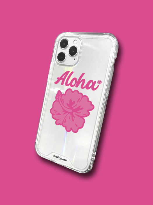 범퍼클리어 케이스 - 알로하 핑크(Aloha Pink)