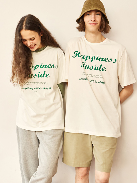 HAPPINESS INSIDE T-SHIRT(men)