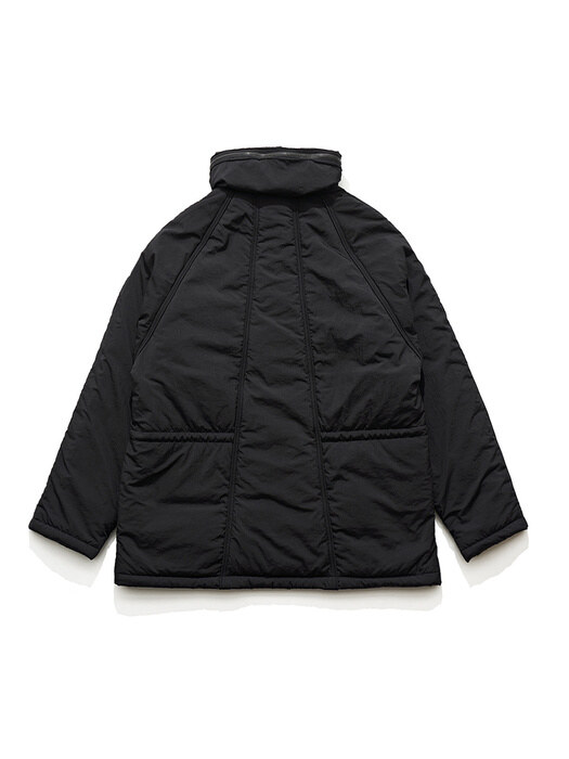 PADDED PARACHUTE JUMPER / BLACK