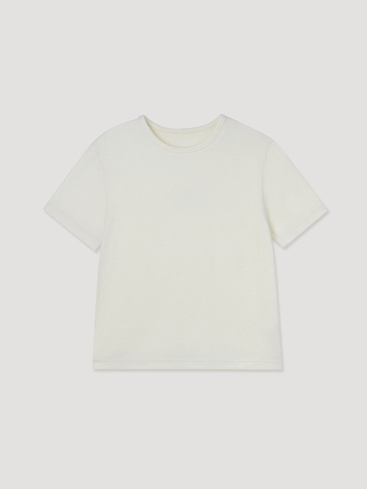 Half Sleeve T-shirt - Ivory