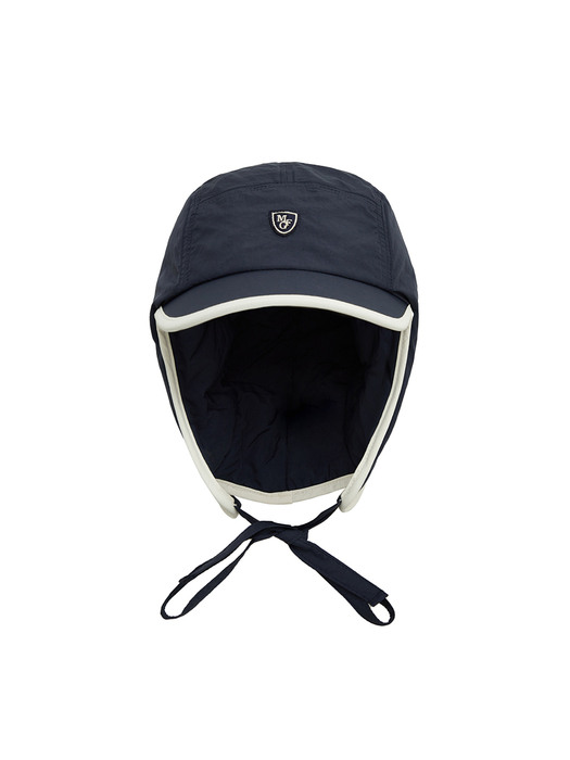 MOUVEMENT QUILTING TRAPPER HAT navy