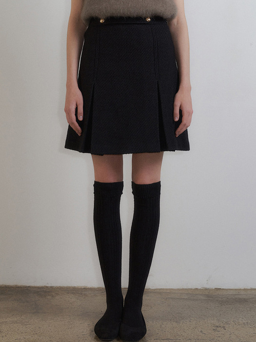 [EXCLUSIVE] Kate Wool Twill Skirt