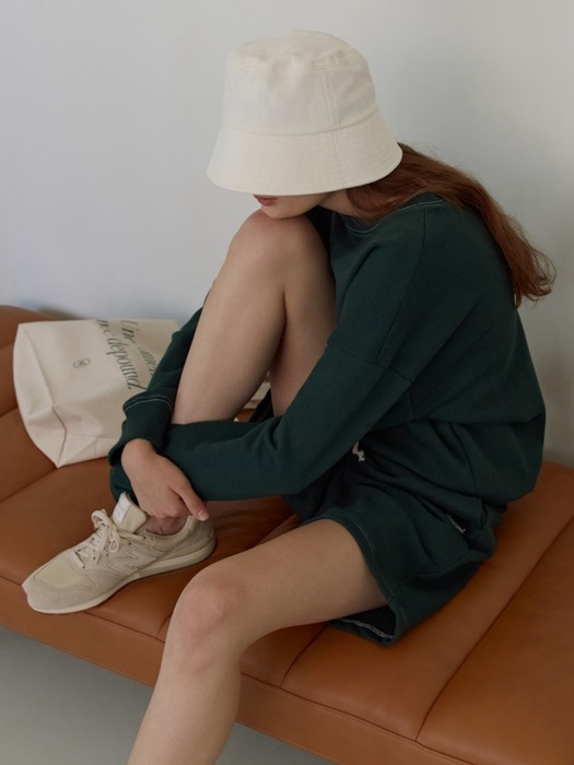 [리퍼브]bucket hat (corduroy) - ivory