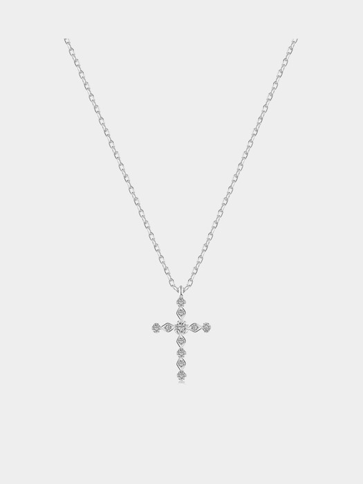 [Silver925] Queluz Cross Necklace