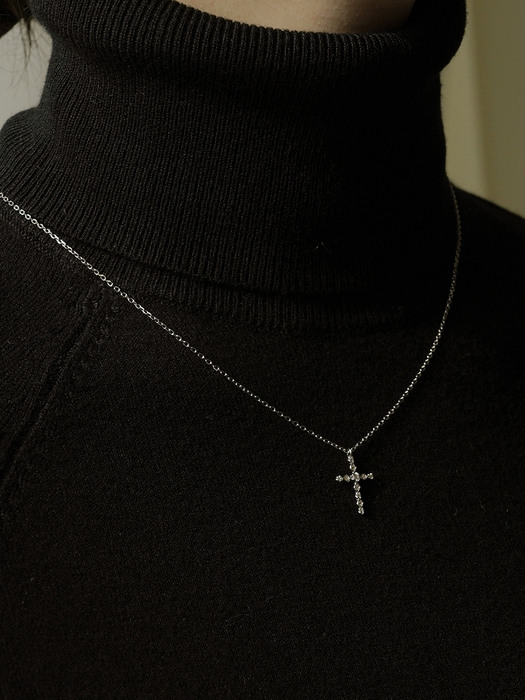 [Silver925] Queluz Cross Necklace