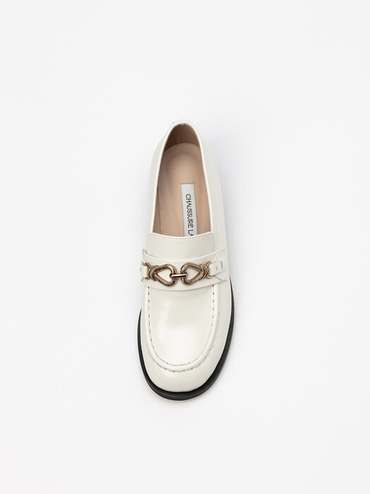 Sourdough Loafers in Textured Ivory