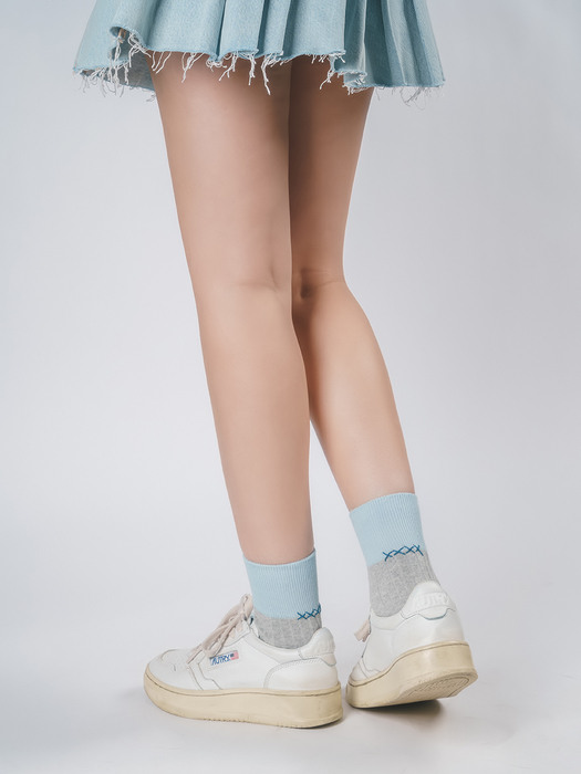 [선물포장]twotoneria socks 4colors