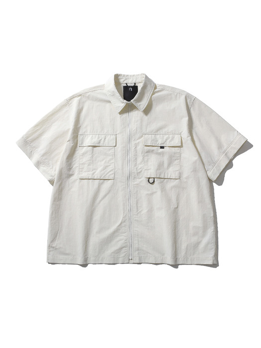 DETACHABLE CRUISER SHIRT ECRU