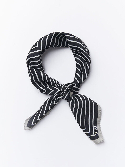 Diamond square adaul logo scarf - 2color