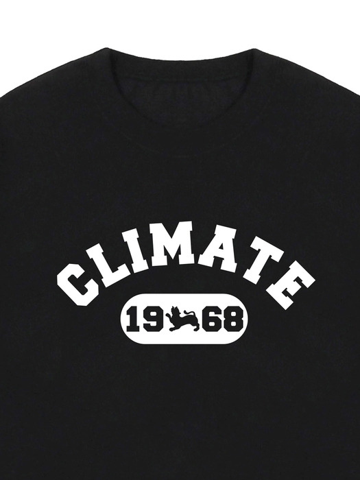 [ODNR-UNISEX]CLIMATE 로고 1968 반팔티_5color