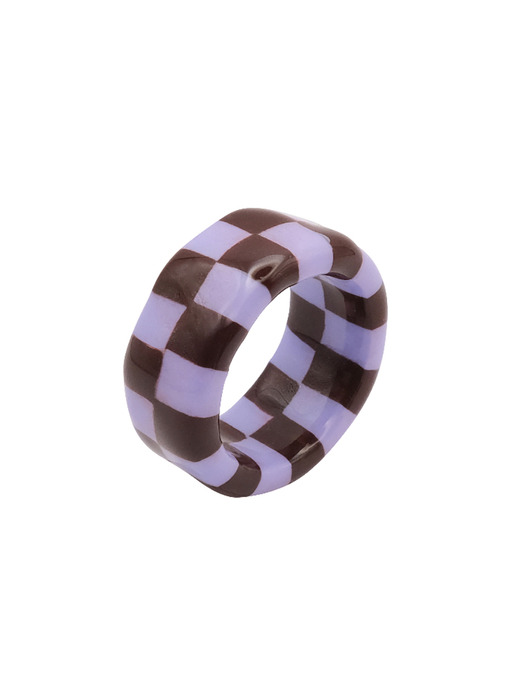 chess ring_purple brown