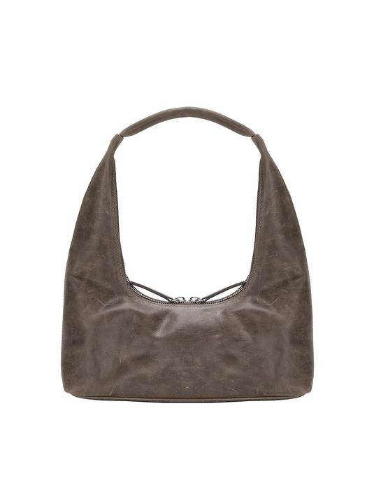 HOBO SHOULDER_washed brown pull-up