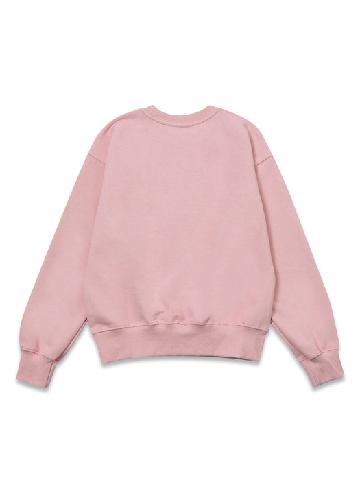81 round sweatshirt pink