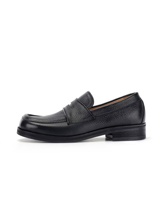 Wide Loafers (Black)