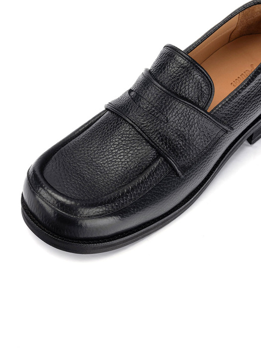 Wide Loafers (Black)