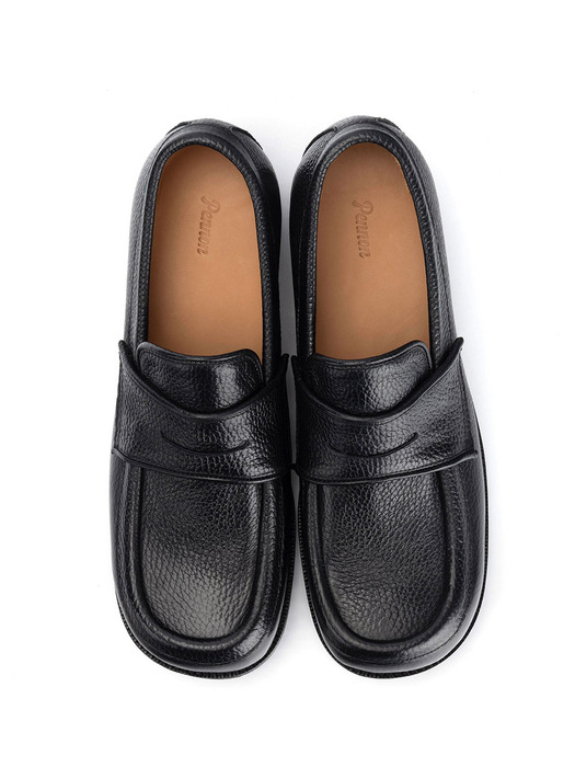 Wide Loafers (Black)