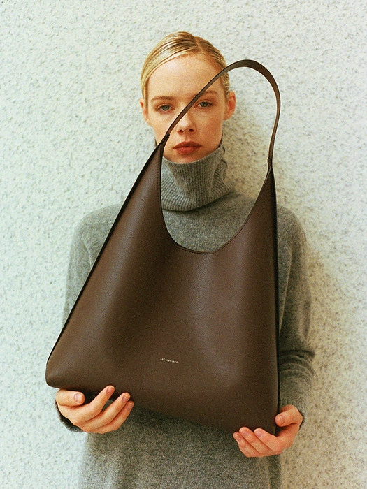 LOG BIG HOBO BAG - Artificial Leather_ 4 colors