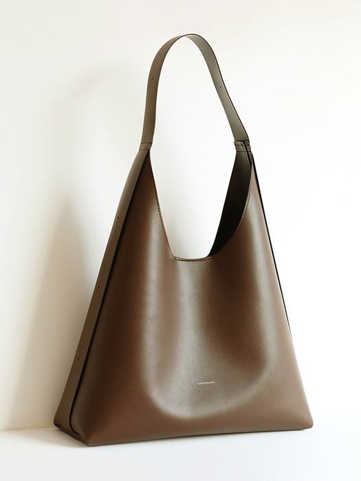 LOG BIG HOBO BAG - Artificial Leather_ 4 colors