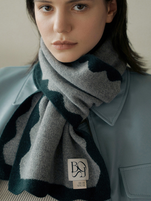 [단독컬러] 웨이브 머플러 (4 color)