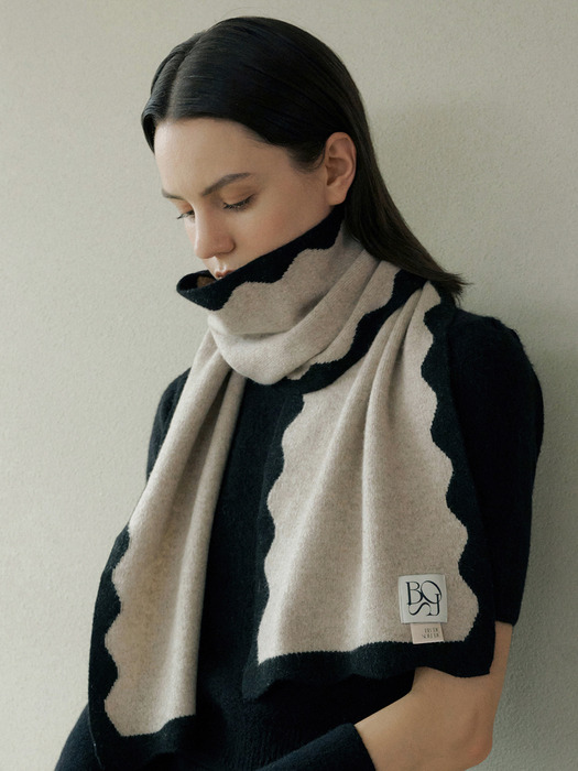 [단독컬러] 웨이브 머플러 (4 color)