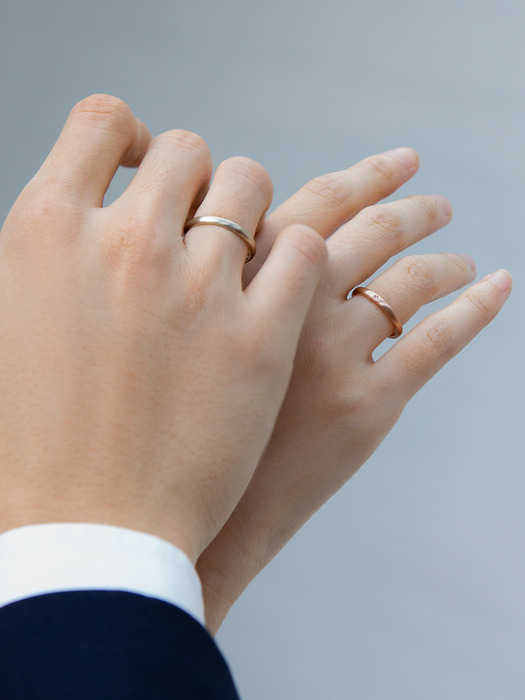 14k 위드유 랩 다이아몬드 커플링 여성 (14k골드) #LDIARW09