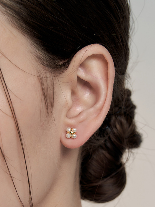 [sv925]old money pearl earring