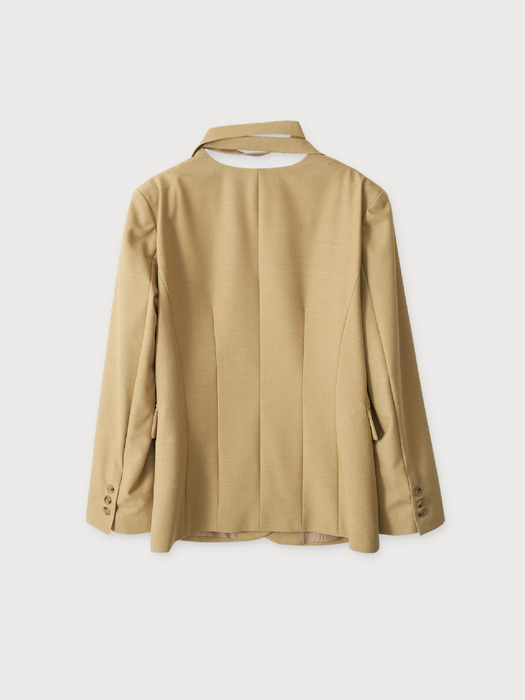 corn jacket_yellow beige