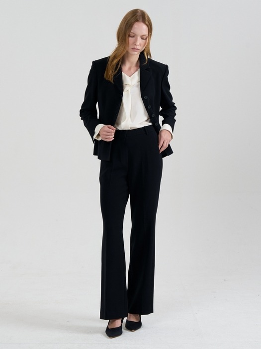 [Drama Signature] Relaxed Bootcut Trousers_3color