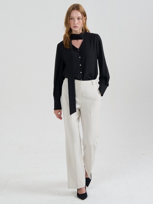 [Drama Signature] Relaxed Bootcut Trousers_3color