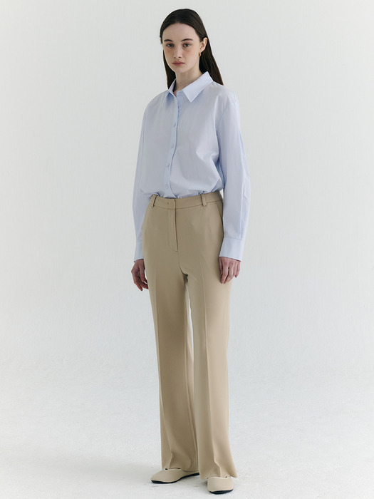 [Drama Signature] Relaxed Bootcut Trousers_3color