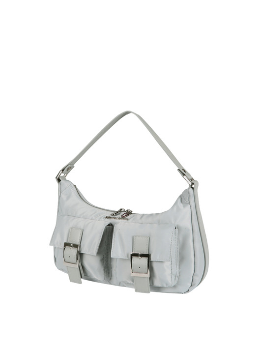 PK Hobo Bag (nylon)(dusty grey)