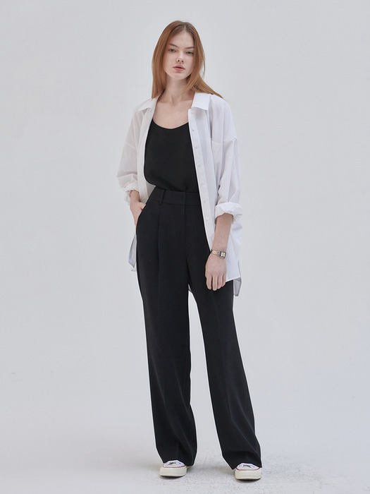 24SN new wide pants [BK]