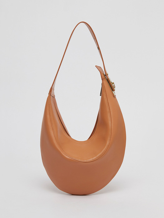 Clip hobo bag(Golden coral)