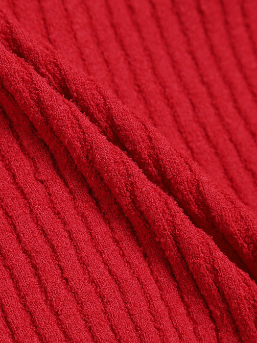Cropped Length Single Knitwear Cardigan_LFWCM24320REX
